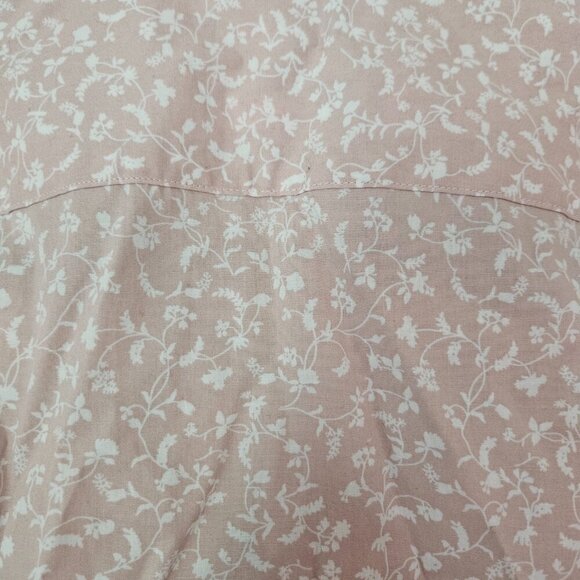 Apt.9 slim, fit light rose  flowered shirt, size 17-17.5/   34/35 NWOT - Picture 5 of 8